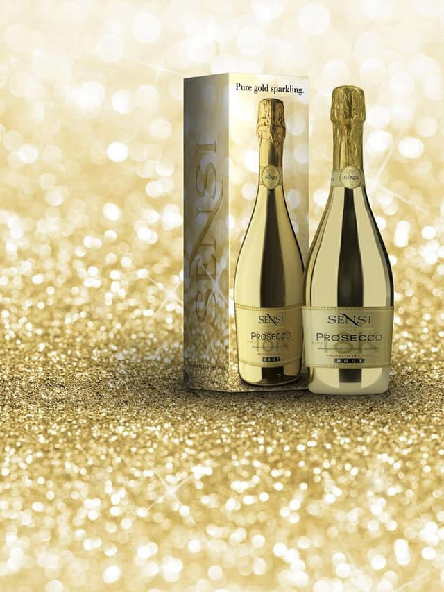 Sensi Prosecco DOC 18K Gold 750ml