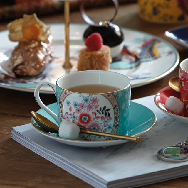 Wedgwood Camellia Teacup &amp; Saucer
